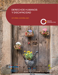 Portada del Informe 2021 de Derechos Humanos y Discapacidad