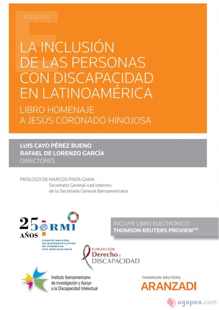 Imagen de cubierta de la obra: “La inclusión de las personas con discapacidad en Latinoamérica”