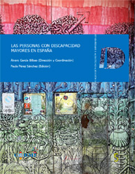 Imagen de la portada de la publicación "Las personas con discapacidad mayores en España"