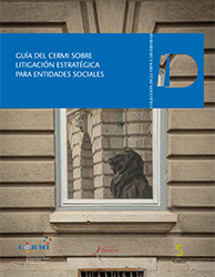 Portada de la Guía del CERMI sobre litigación estratégica para entidades sociales (2024)