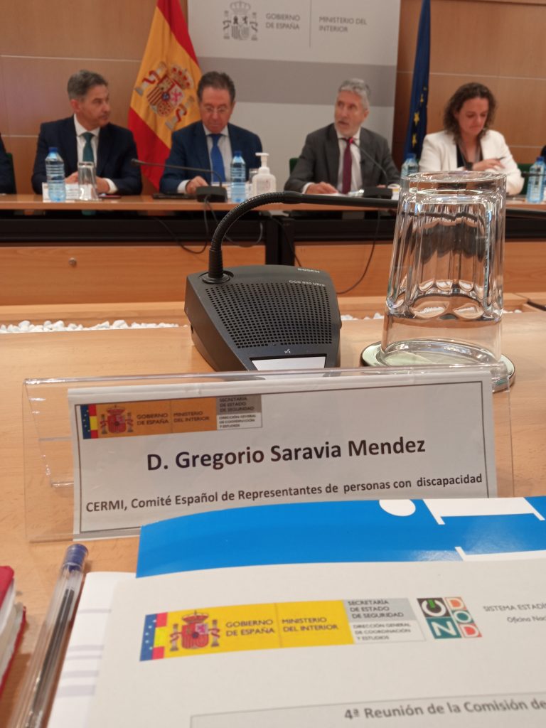 IV reunión de la Comisión de Seguimiento del II Plan de Acción de Lucha contra los Delitos de Odio, convocada por el Ministerio del Interior y presidida por el ministro del interior Fernando Grande-Marlaska