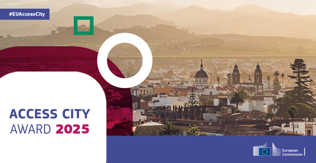 Infografía de los Access City Awards 2025