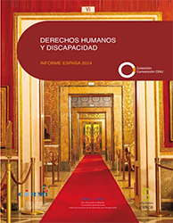 Portada del estudio: "Derechos Humanos y Discapacidad. Informe España 2024"