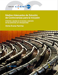 Cubierta de la obra "Medios Adecuados de Solución de Controversias para la inclusión"