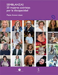 Portada de la Publicación "Semblanzas: 20 mujeres activistas por la Discapacidad"